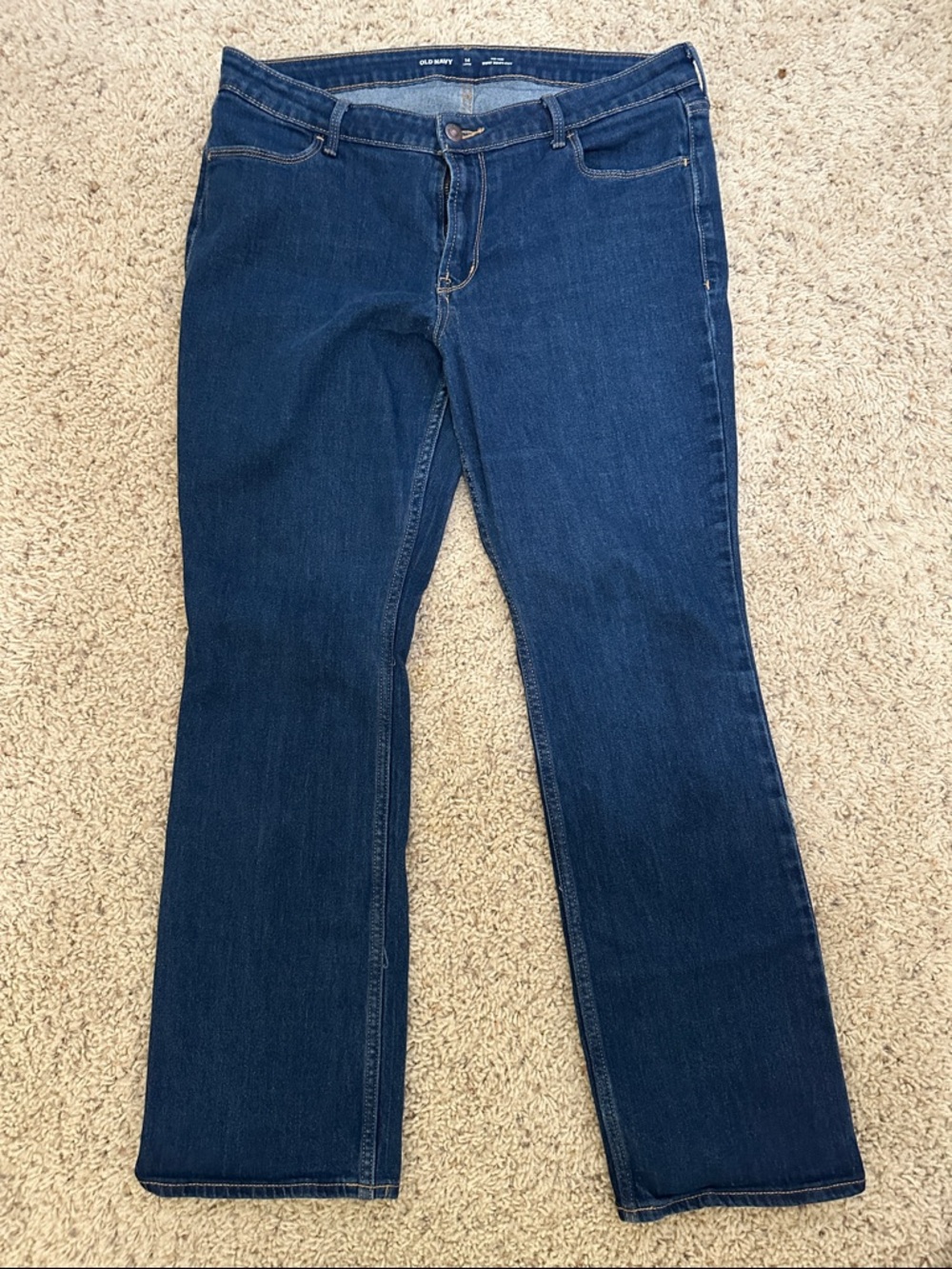 Old Navy Women’s Dark Blue Boot Cut Jeans